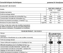 Chauffe-eau gaz instantané Ariston Fast Evo X 11 - butane/ propane