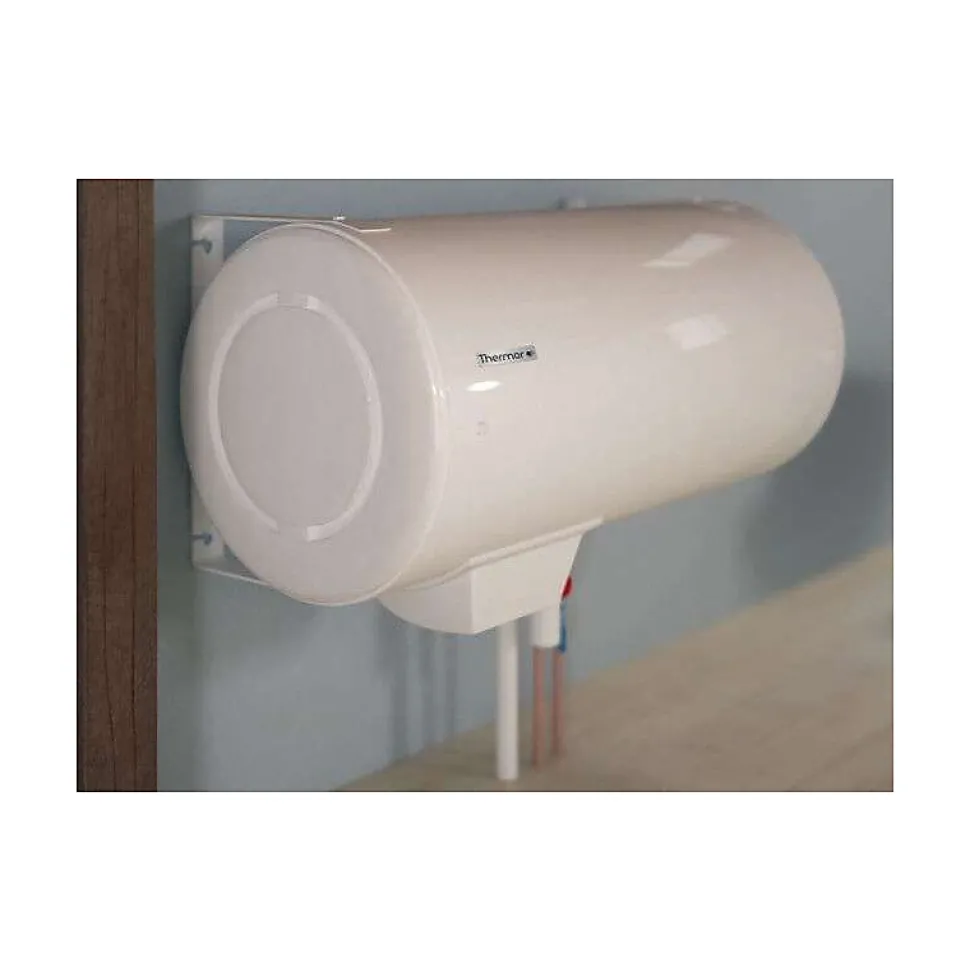 Chauffe-eau électrique blindé 200l horizontal raccordement dessous Thermor 253023