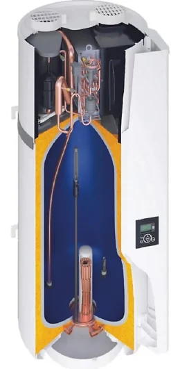 Chauffe-eau thermodynamique CALYPSO connecté mural - Capacité 100L