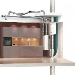 Chauffe-eau thermodynamique AQUACOSY EVOLUTION 185L Avec ventilateur - ATLANTIC - 350202