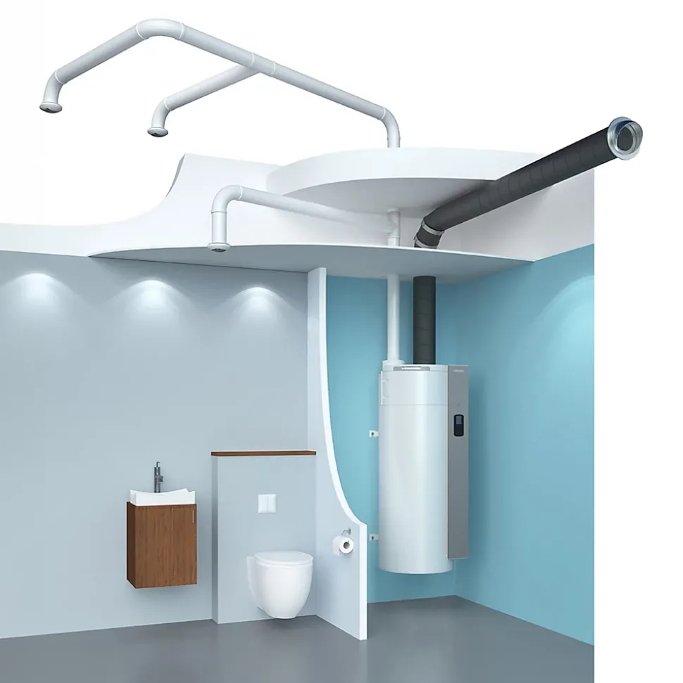 Chauffe-eau thermodynamique AQUACOSY EVOLUTION 100L Avec ventilateur - ATLANTIC - 350201