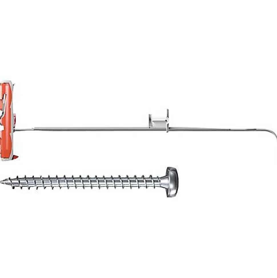 Cheville à bascule Fischer DUOTEC 10 mm x 47 mm, 25 pièces, nylon avec vis tête cylindrique
