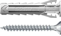 Cheville nylon pour matériaux pleins Fischer SX PLUS 8x40 mm S BTE, 50 pièces