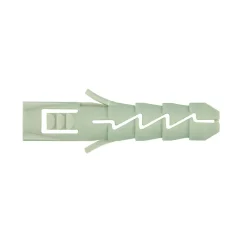 Cheville pour murs pleins vendue par 20 Diall en nylon Ø.8 x L.40 mm