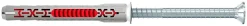 Cheville rallongée Fischer DuoXpand 10 x 80 mm, 4 pièces