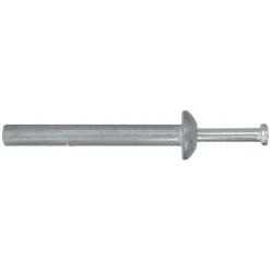 6 chevilles à frapper Diall métal PZ Ø6x65mm