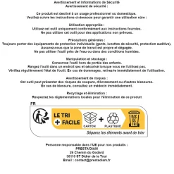 600 Chevilles à Frapper NHS D. 5 x Lt. 45 mm avec Vis Tête Fraisée (en seau) - D-Work