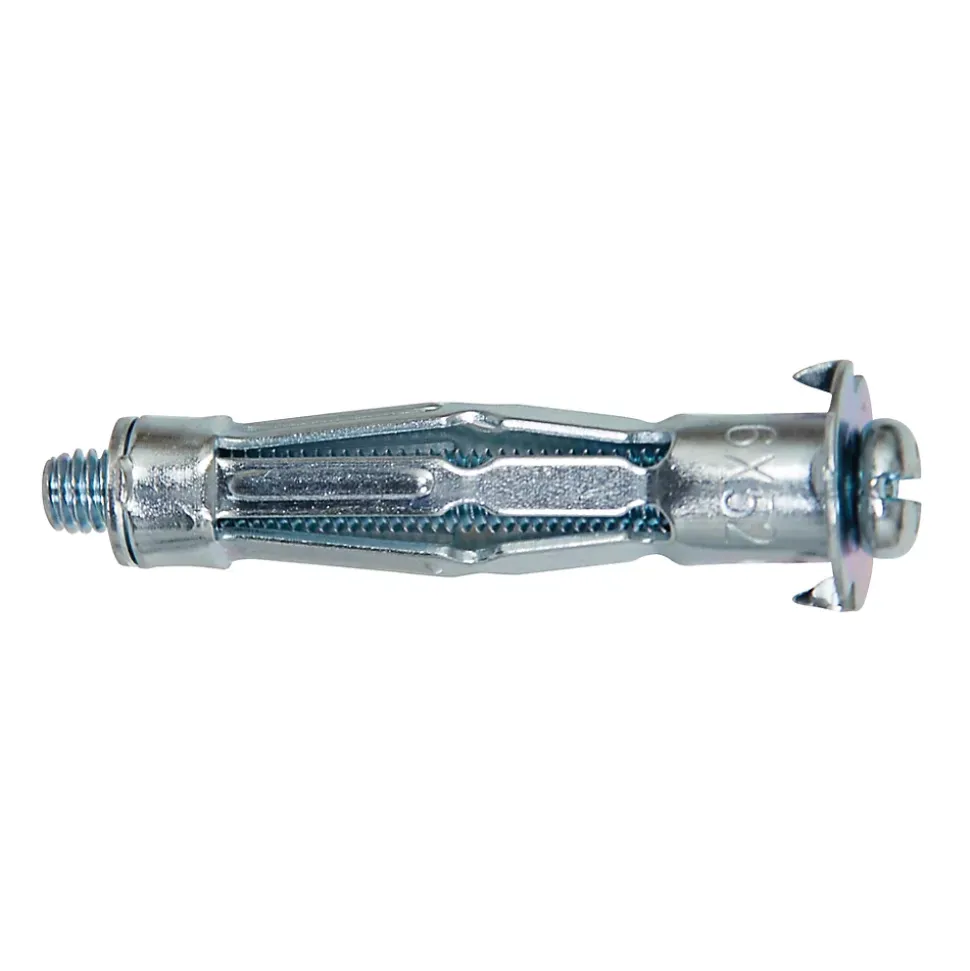 4 chevilles matériaux creux pour charges moyennes Fischer M6x59mm