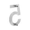 Chiffre 5 à visser, inox, H.100mm - THIRARD
