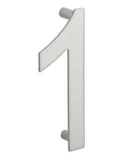 Chiffre 1 à visser, inox, H.100mm - THIRARD