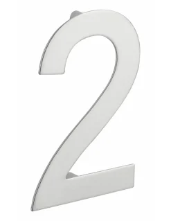 Chiffre 2 à visser, inox, H.100mm - THIRARD