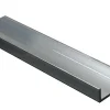 Cimaise aluminium brut 15 x 7 x 10 mm Ep. 1,5 mm, 1 m