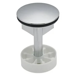 Clapet à ailettes pour bonde de lavabo D39 chromé - VALENTIN - 00 042800 000 00
