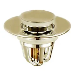 Clapet clic clac doré pour bonde de lavabo et vasque, MTK