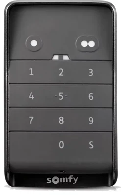 Clavier à code RTS pour portail et/ou porte de garage motorisés radio RTS Somfy