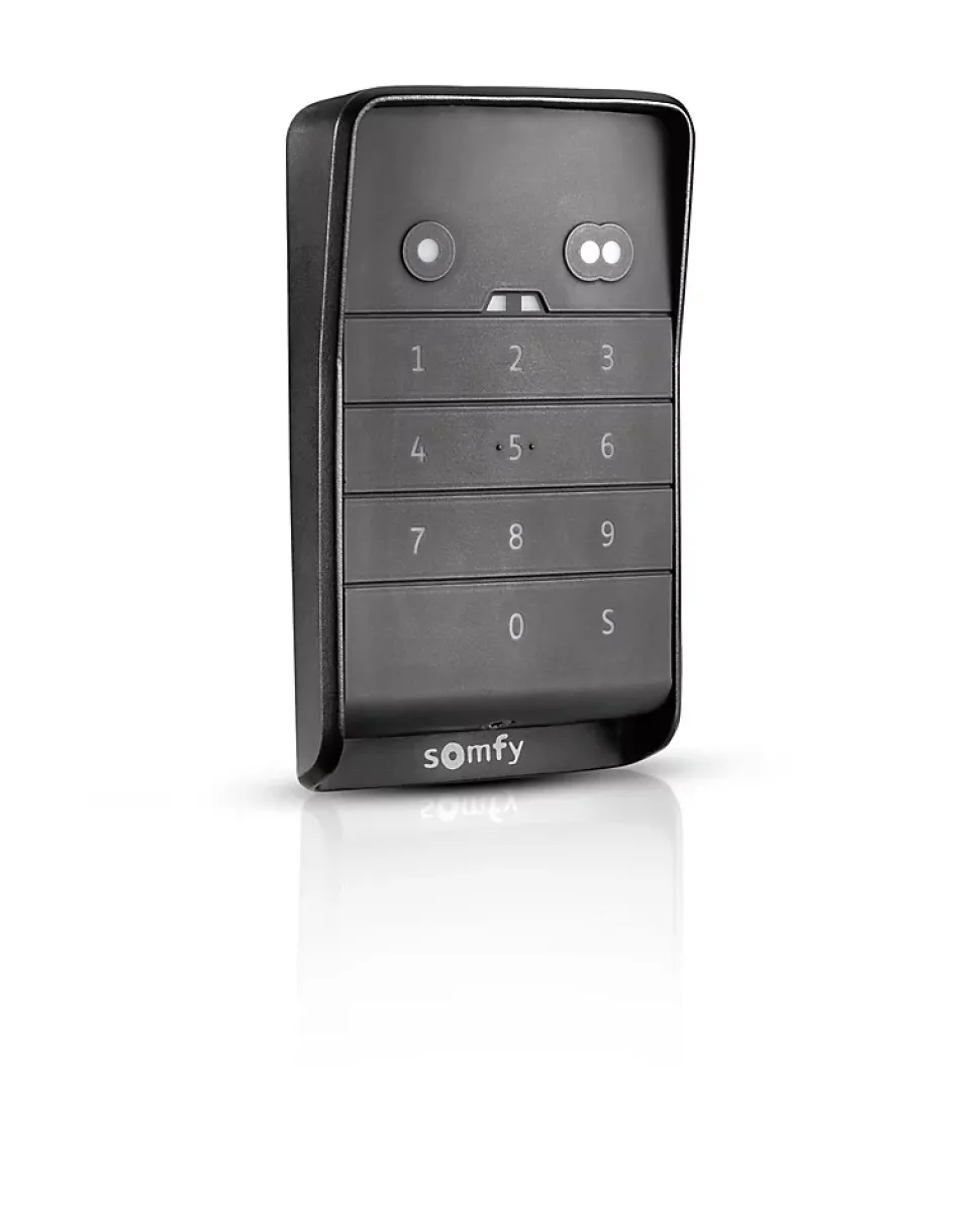 Clavier à code RTS pour portail et/ou porte de garage motorisés radio RTS Somfy