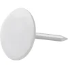 Clous tapissiers blancs - sachet de 50 pièces Diall