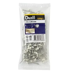 Clous UPVC en acier inoxydable A4 2,65x50 - 125g