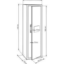 Coffre-fort Burg-Wachter FAVOR 5 FUSILS S
