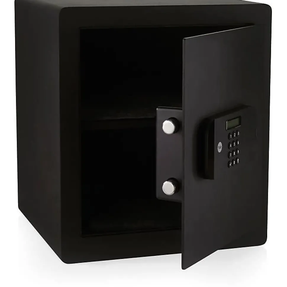 Coffre-fort de sécurité YALE YSEB/400/EB1 avec serrure électronique format bureau H.40 x l.35 x P.34 cm