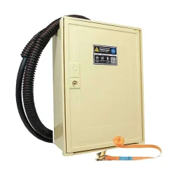 Coffret de chantier triphasé 18/36 kW - pack complet raccordement AIR 15 mètres conforme ENEDIS pour branchement provisoire