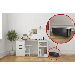 Coffret de rangement câbles et multiprises grande taille noir