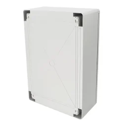 Coffret électrique ABS 400 x 600 x 200 mm Tableau électrique nu avec plaque de montage galvanisée, HOROZ