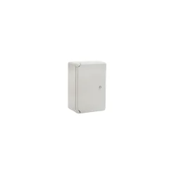 Coffret électrique Abs 300x200x130 étanche Ip65 - Porte Pleine - Avec Plaque