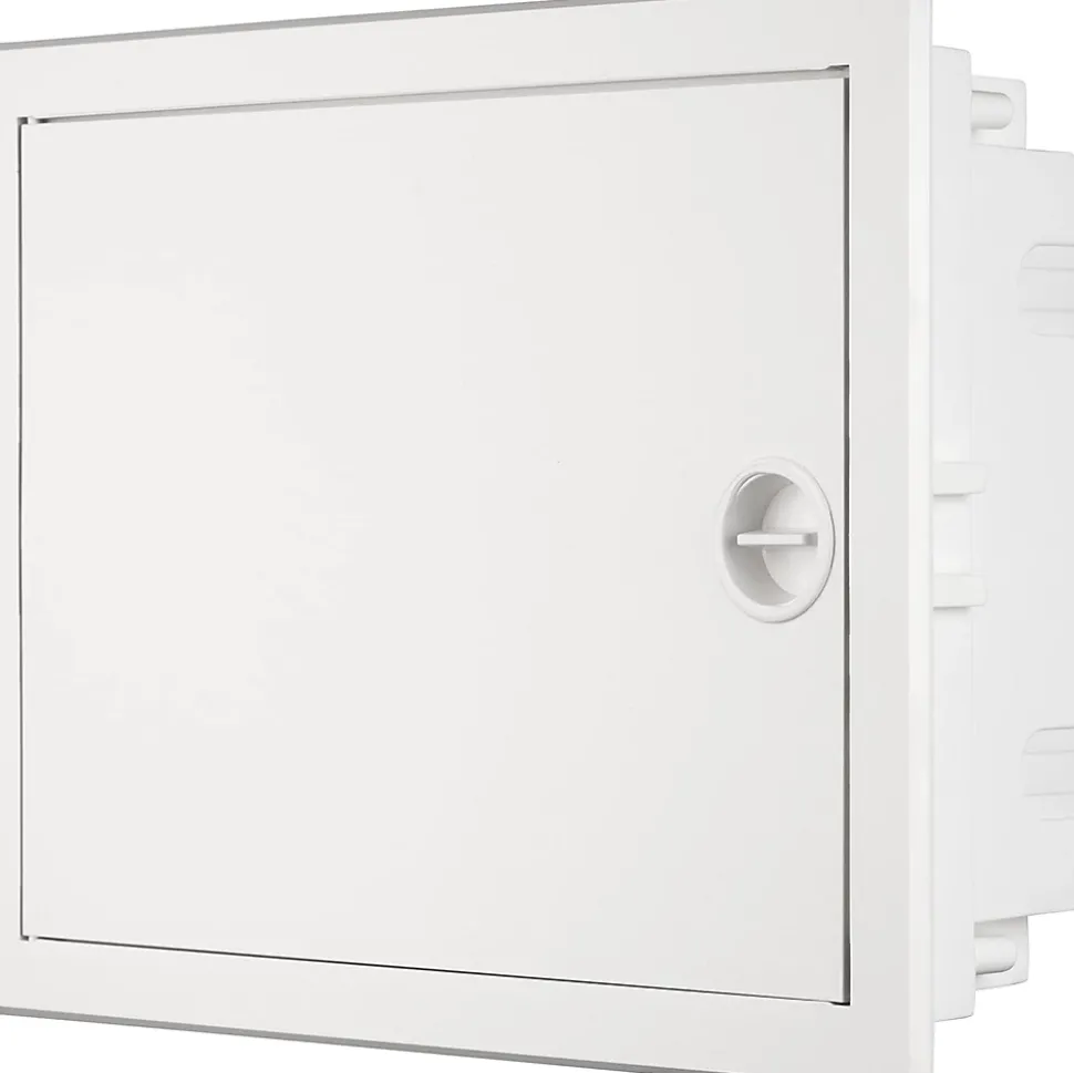 Coffret électrique encastré 12 modules 1 rangée blanc