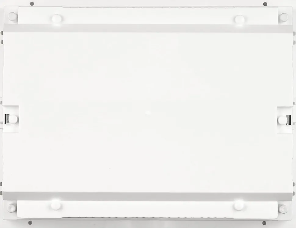 Coffret électrique encastré 12 modules 1 rangée blanc