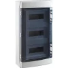Coffret électrique étanche Pour L'extérieur Ip65 - 3 Rangées De 12 Modules - Hxlxp 586x310x148mm Ide Ecology