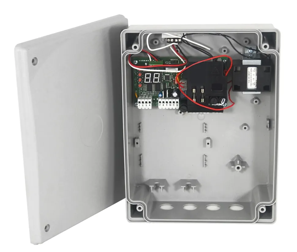Coffret Q60 A / Q60AR / Q60RA complet pour portail à battants en 230V - 1483