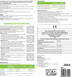 Colle carrelage sol int/ext et mur intérieur gris Volden C2E 25kg