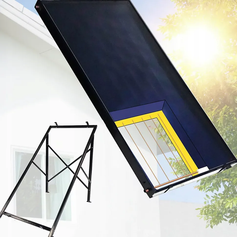 Collecteur solaire Thunder plat 2,5m 1 pièce.