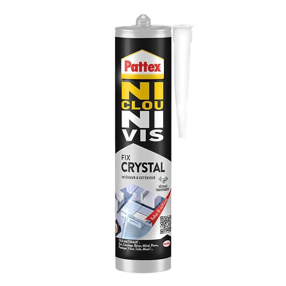 Colle de fixation Crystal Pattex 290g
