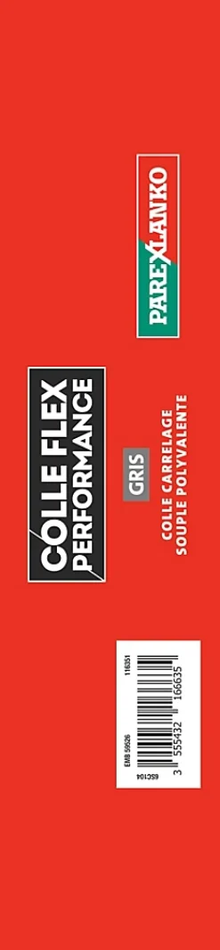 Colle Flex performance gris tous type de carreaux 25Kg Parexlanko