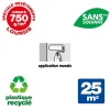 Colle pour revêtements lisses de rénovations lourds (jusqu'à 750g/m²) Quelyd pâte 5kg
