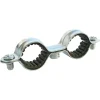 Collier de fixation double isophonique pour tube Ø16 mm, lot de 2