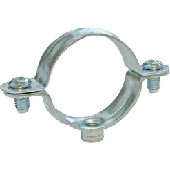 Collier de fixation simple pour tube Ø40 mm, lot de 2