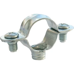 Collier de fixation simple pour tube Ø18 mm, lot de 10