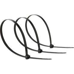 50 colliers de serrage en nylon Diall 7,5 x 400 mm Noir