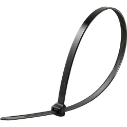 50 colliers de serrage en nylon Diall 7,5 x 400 mm Noir