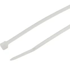 100 colliers de serrage en nylon Diall 2,5 x 100 mm transparent