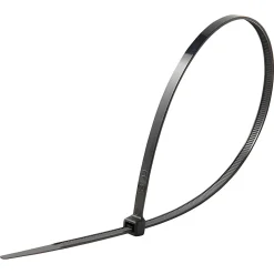25 colliers de serrage en nylon Diall 9x 300mm noir