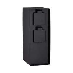 Colonne de prises Rio Double IP44 Anthracite