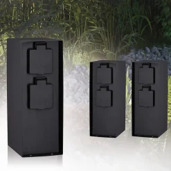 Colonne de prises Rio Quadruple IP44 Anthracite