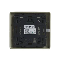 Commande sans fil pour interrupteur filaire de volet roulant connecté Céliane with Netatmo titane