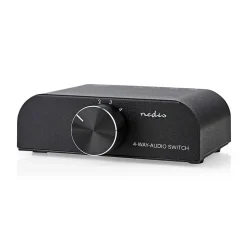 Commutateur audio 4 Ports Entrées 3x RCA NEDIS
