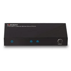 Commutateur HDMI 2.1 8K 60Hz 2 entrées LINDY