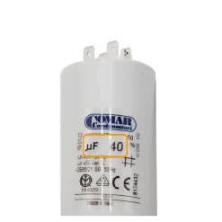 Condensateur, 40 uF, à Cosses, pour Appareils Electriques